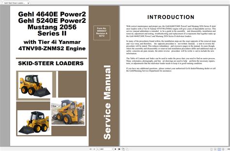 free service manuals for skid steer loaders|gehl skid steer manuals free.